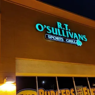  the outside of a restaurant