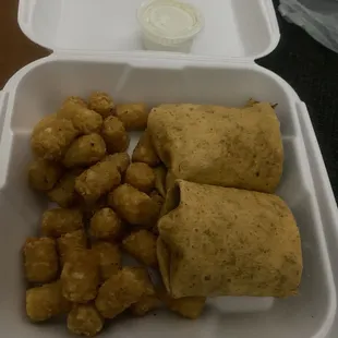 Chicken Caesar wrap