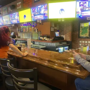 Bar area
