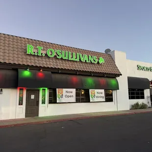 Outside