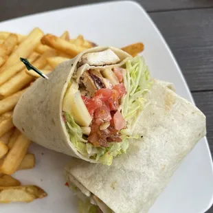 Chicken Bacon Avocado Wrap