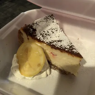 Pineapple upside down cheesecake