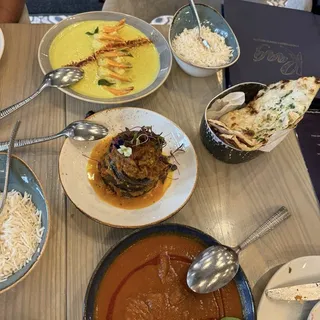 Eggplant Bharta Moussaka (vg, gf)