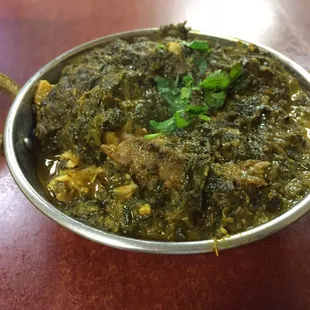 Fish palak