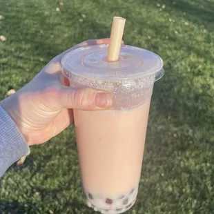 Lychee Rose Milk Tea