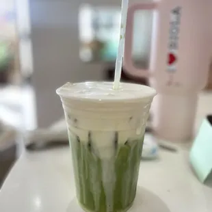 matcha cream top