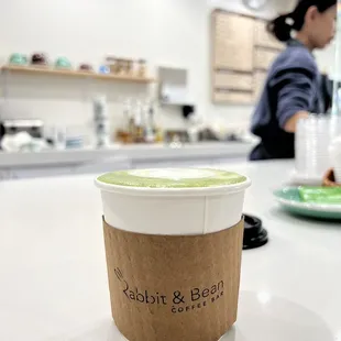 Sweet Julie made my Big Island Matcha