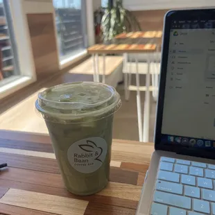 Coconut Matcha Latte