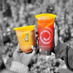 Assam Black Milk Tea &amp; Pink Guava Ice Tea| ig: whaEVAeats
