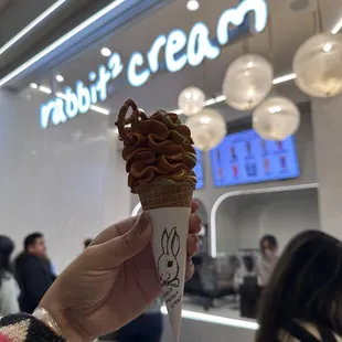 Matcha Thai Tea swirl