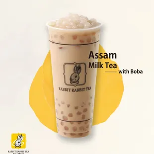 Assam Milk Tea with Golden Boba