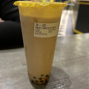 English Earl Grey Milk Tea
