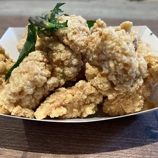 Popcorn chicken $8.95