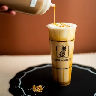 D. Salted Caramel Milk Tea with Cold Foam