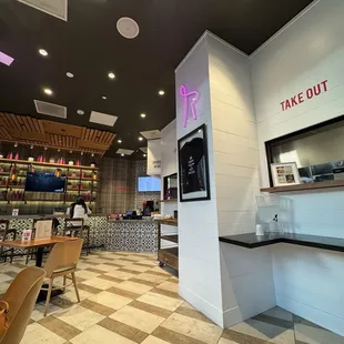 Front of location in the mall