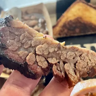 Moist, juicy, smoky prime-graded brisket