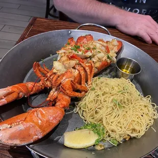 Stuffed lobster