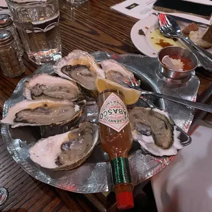 Half dozen oyster