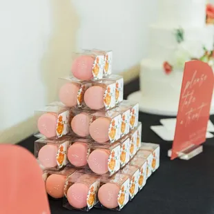 Staged Macarons