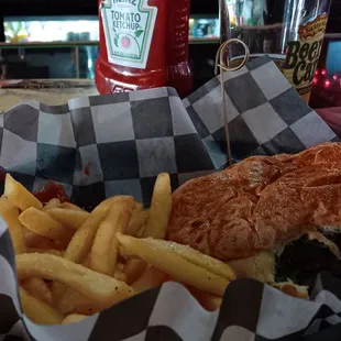 My husband loved his Beyond Burger.