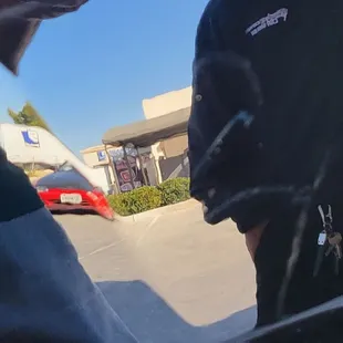 There's like 7 of these all over the back and sides. I drive a small car and very noticeable.