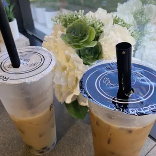 On the coffee bar