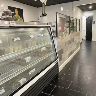 Where the magic happens and where the desserts and prep area