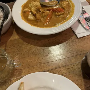 Yellow curry