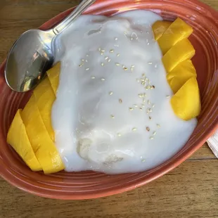 Mango sticky rice!