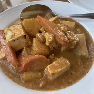 Massaman Curry with tofu