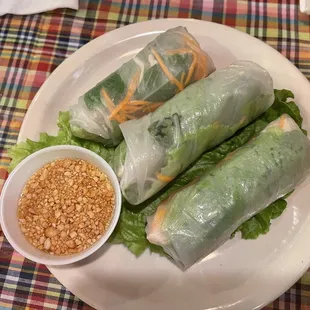 3. Three Piece Fresh Rolls