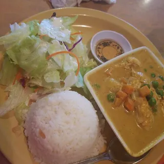 Yellow Curry Lunch