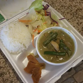 Green Curry Lunch