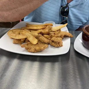 Fried catfish