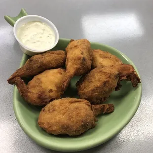 Stuffed shrimp  with tartare sauce!