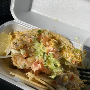 Shrimp taco