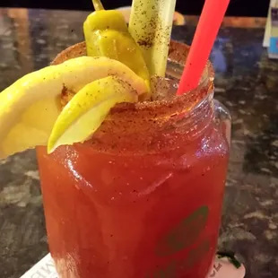 Tami's world famous Dubliner bloody mary.... bOmB.cOm!!!