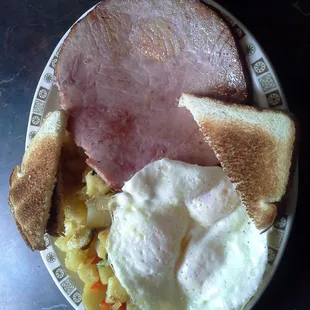 Ham &amp; Eggs breakfast!