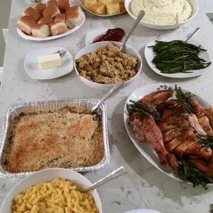 Thansgiving feast for 20 person family. Cooked and delievered