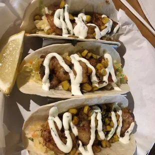 Blackened Shrimp Tacos