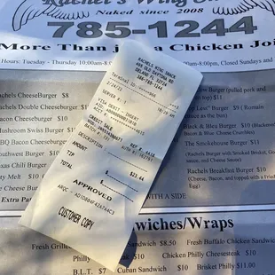 Receipt (wasted $$$)