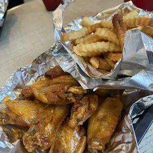 8 wing combo ALL FLATS