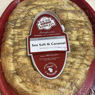 Sea Salt and Caramel Kringle