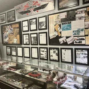 The entry is like a small museum.