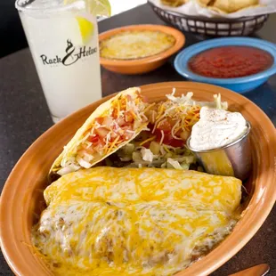 burritos and wraps, food