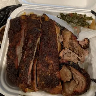 Rib dinner and some brisket