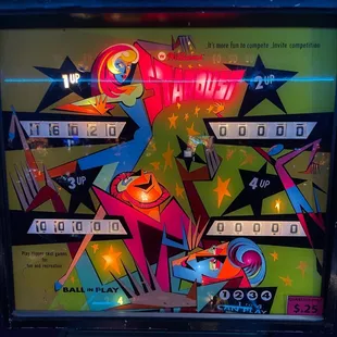 Weird ass quasi Picasso back glass art work.