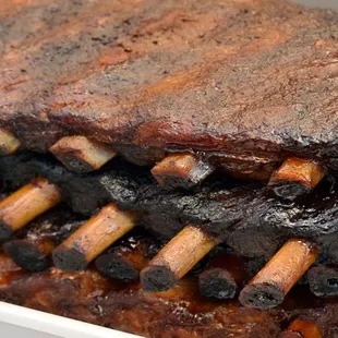 ribs, bbq ribs, food