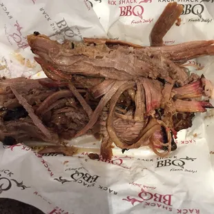 I'm confused.  Is this pulled pork or brisket? I ordered brisket and not what I expected.