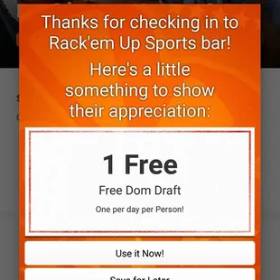 the app